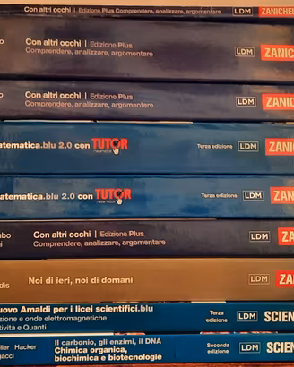 Libri scolastici Liceo scientifico