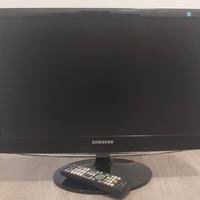 Monitor TV 22 Samsung B2230HD con supporto a muro