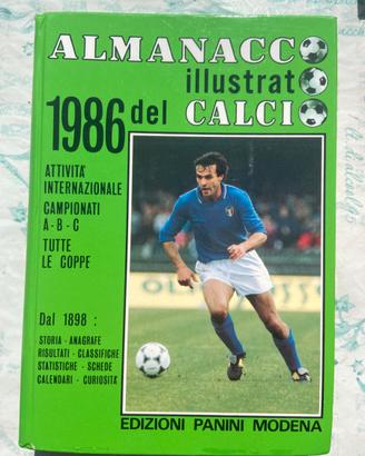 Almanacco del calcio edizione Panini anno 1986