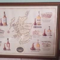 Quadro pubblicitario whiskey 