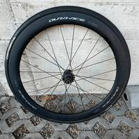 Ruota posteriore dura ace c 50 disk