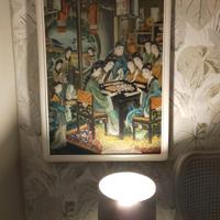 quadro cinese su vetro 