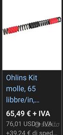 molla forcella ohlins rxf 36 
