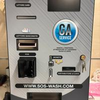 Cassa centralizzata per lavanderie self service