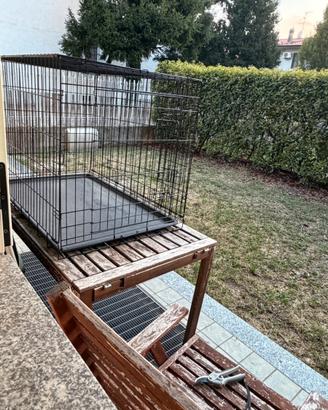 Gabbia FEANDREA pieghevole per animali