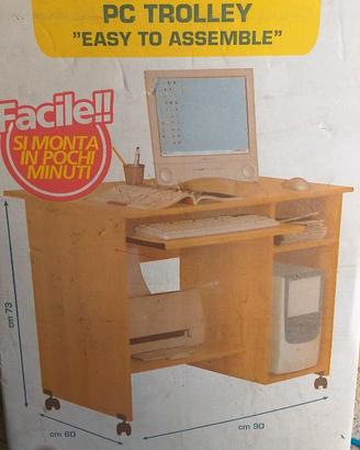 Mobiletto porta pc