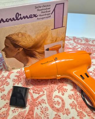 Phon vintage Moulinex funzionante