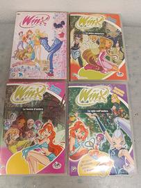 4 DVD della serie Winx Club