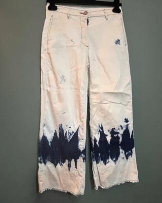 Shark mara summer silk denim pantalone taglia S