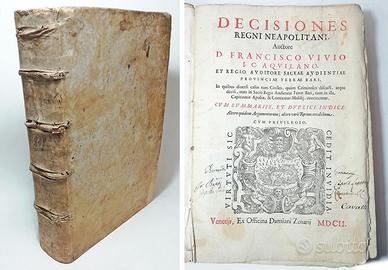 DECISIONES REGNI NEAPOLITANI - 1602-1610