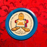 Sottobicchieri in metallo liquore Galliano anni 70