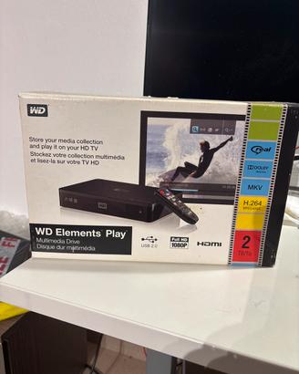 WD Elements Play Multimedia Drive 2 TB