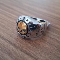 Anello harley davidson acciaio Taglia 12 