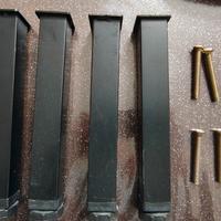 Gambe metalliche supporto Rete Letto