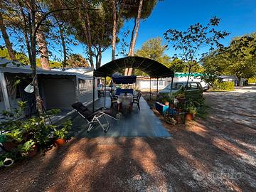 Roulotte con struttura fissa a Punta Marina