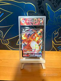 Charizard V Max Fiamme Oscure Graad 9