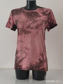 T-Shirt Donna Rosa Tie-Dye