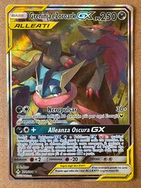 Carta Pokémon Greninja e Zoroark GX 201/214 - ITA