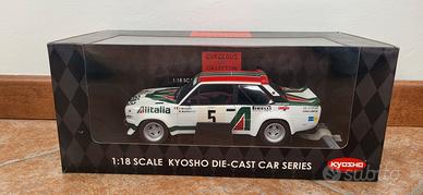 Fiat 131 Abarth Munari Kyosho 1 18 prima versione