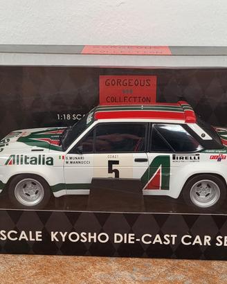 Fiat 131 Abarth Munari Kyosho 1 18 prima versione