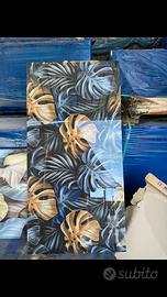 piastrella 60 x 120 fiori 3d gres porcellanato 