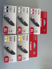 Cartucce Canon 551 XL