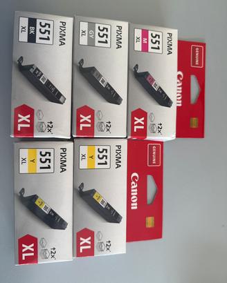 Cartucce Canon 551 XL