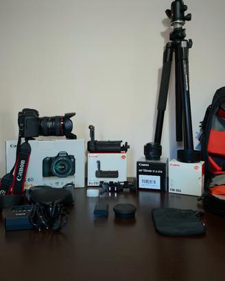 Canon 6D + 24-105 L + flash 600EX kit PRO