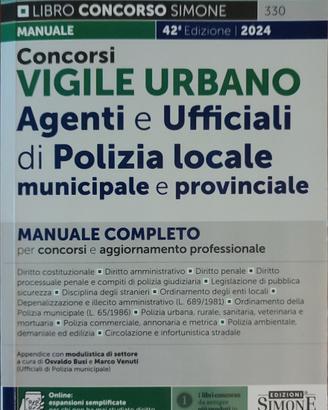 manuale concorsi vigile urbano 