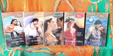 set romanzi d'amore storici mondadori oro