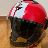 Casco moto Scorpion colore rosso