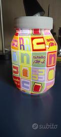 lampada barattolo Nutella con luce Led