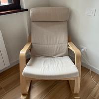 Sedia a dondolo Ikea Poäng