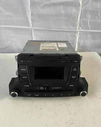 HYUNDAI i10 2° Serie (11>13) AUTORADIO 96170 B965