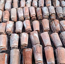 Coppi in cotto usati