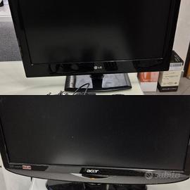 2 TV Led+ Lcd monitor Lg Acer