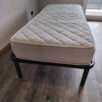 Rete con doghe + Materasso 1 piazza