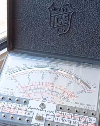 ICE Super tester analogico vintage