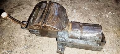 Morsa da banco FZA 150 acciaio forgiato. 