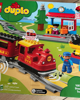 Duplo 10874 Treno a vapore interattivo con suoni