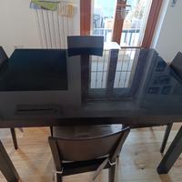 Tavolo Calligaris e sedie