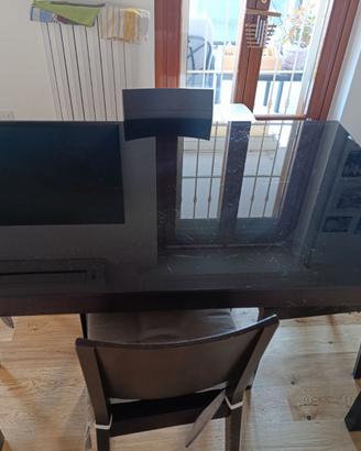 Tavolo Calligaris e sedie