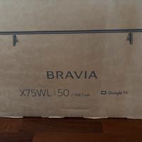 Smart TV sony 50" nuova