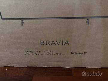 Smart TV sony 50" nuova