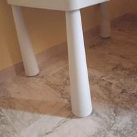 Tavolino ikea mammut bianco