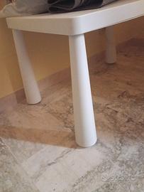 Tavolino ikea mammut bianco