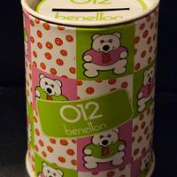 Salvadanaio 012 Benetton vintage