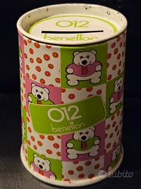 Salvadanaio 012 Benetton vintage