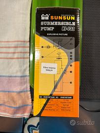 Pompa sommersa per acquari