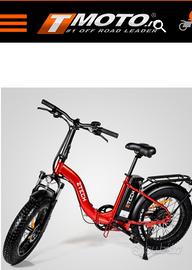 E bike nuova, usata solo per 20 metri, vero aff